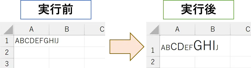 プログラム実行前の画像
